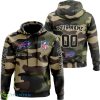 Buffalo Bills Personalized Name And Number Hoodie Camo Style For Fans Product Photo 1