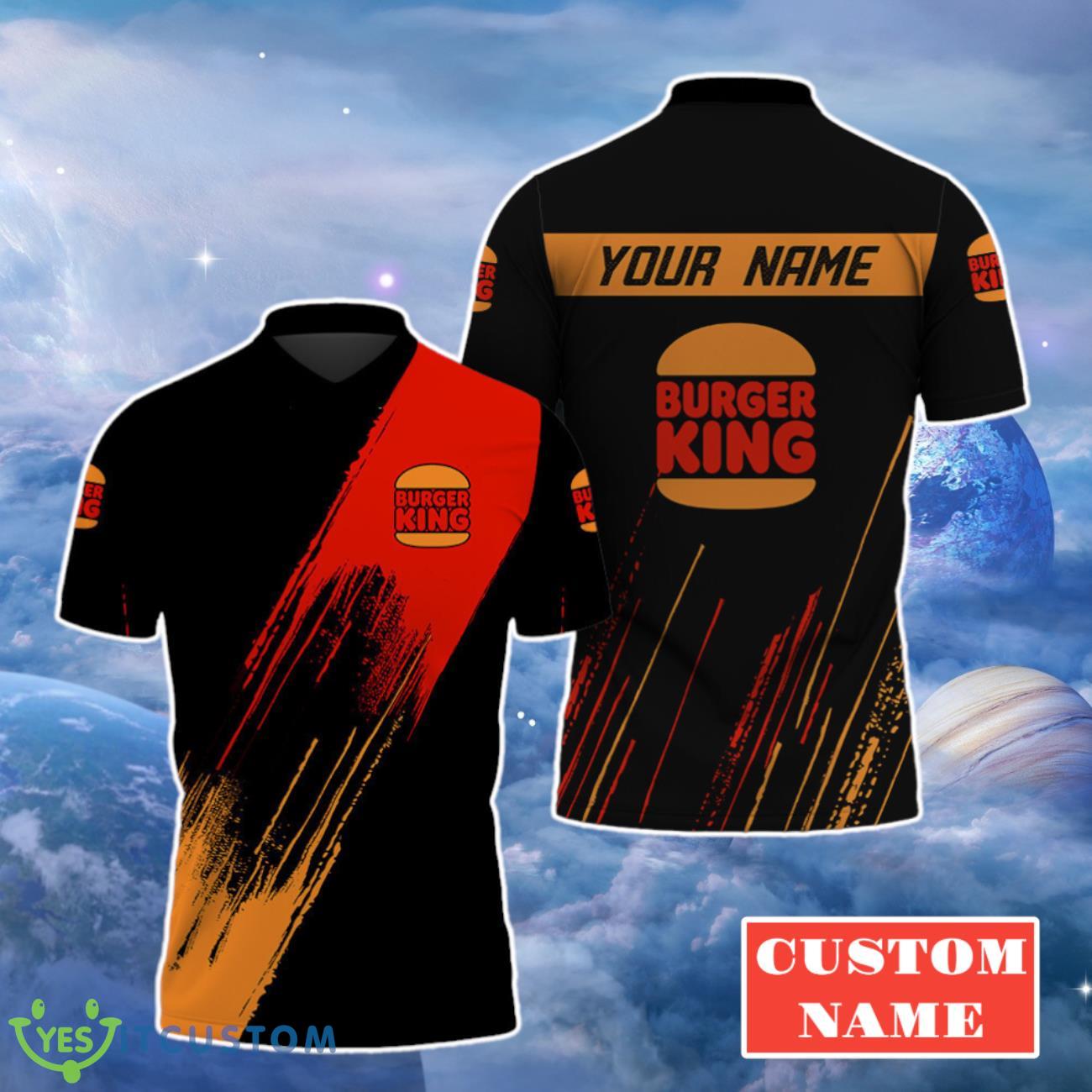 Burger King Personalized 3D Polo Shirt Casual Clothes Best Style For Men Women 3 Burger King Personalized 3D Polo Shirt Casual Clothes Best Style For Men Women Product Photo 1