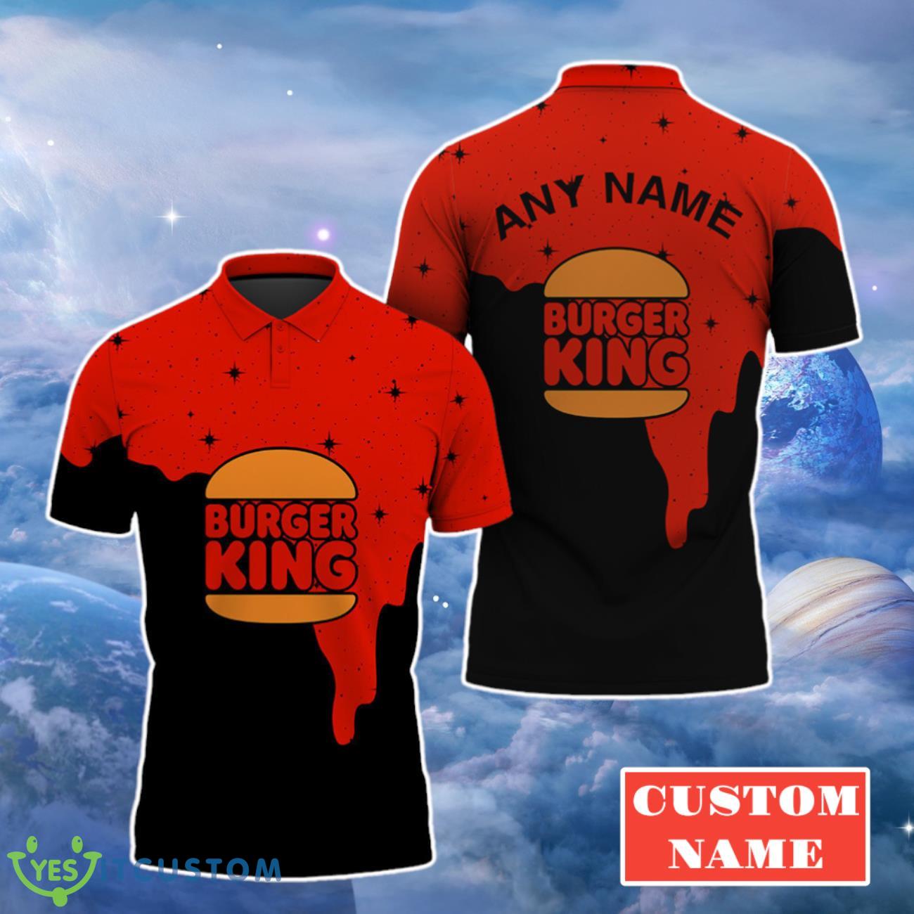 Burger King Personalized 3D Polo Shirt Casual Clothes Great Style For Men Women 3 Burger King Personalized 3D Polo Shirt Casual Clothes Great Style For Men Women Product Photo 1