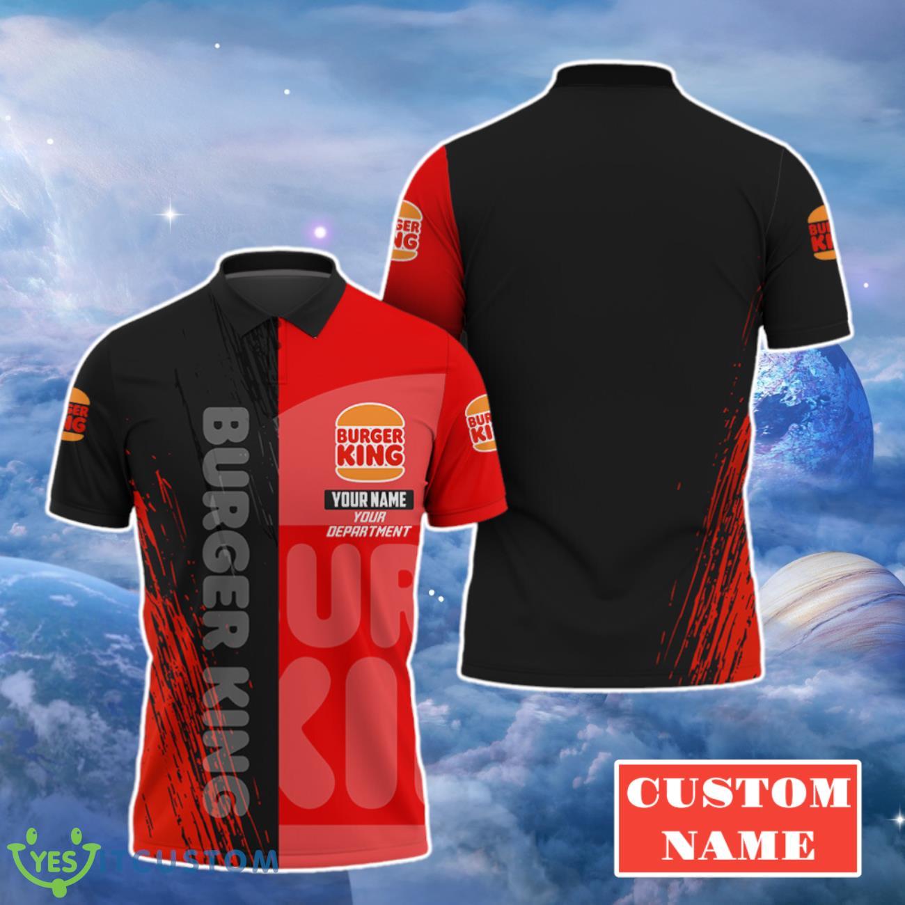 BURGER KING Personalized 3D Polo Shirt Casual Clothes Special Gift For Men Women 3 BURGER KING Personalized 3D Polo Shirt Casual Clothes Special Gift For Men Women Product Photo 1