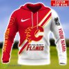 Calgary Flames Custom Name hoodies 3D Printing For Fans Product Photo 1
