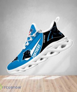 Carolina Panthers Custom Name NFL Max Soul Shoes 3 Carolina Panthers Custom Name NFL Max Soul Shoes Product Photo 2