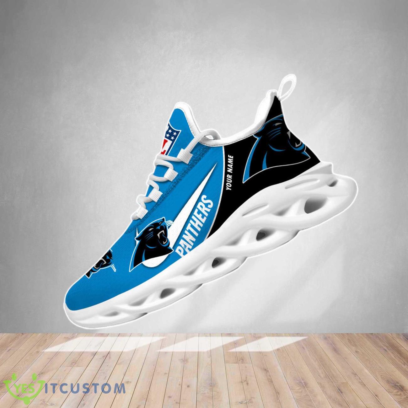 Carolina Panthers Custom Name NFL Max Soul Shoes 6 Carolina Panthers Custom Name NFL Max Soul Shoes Product Photo 2