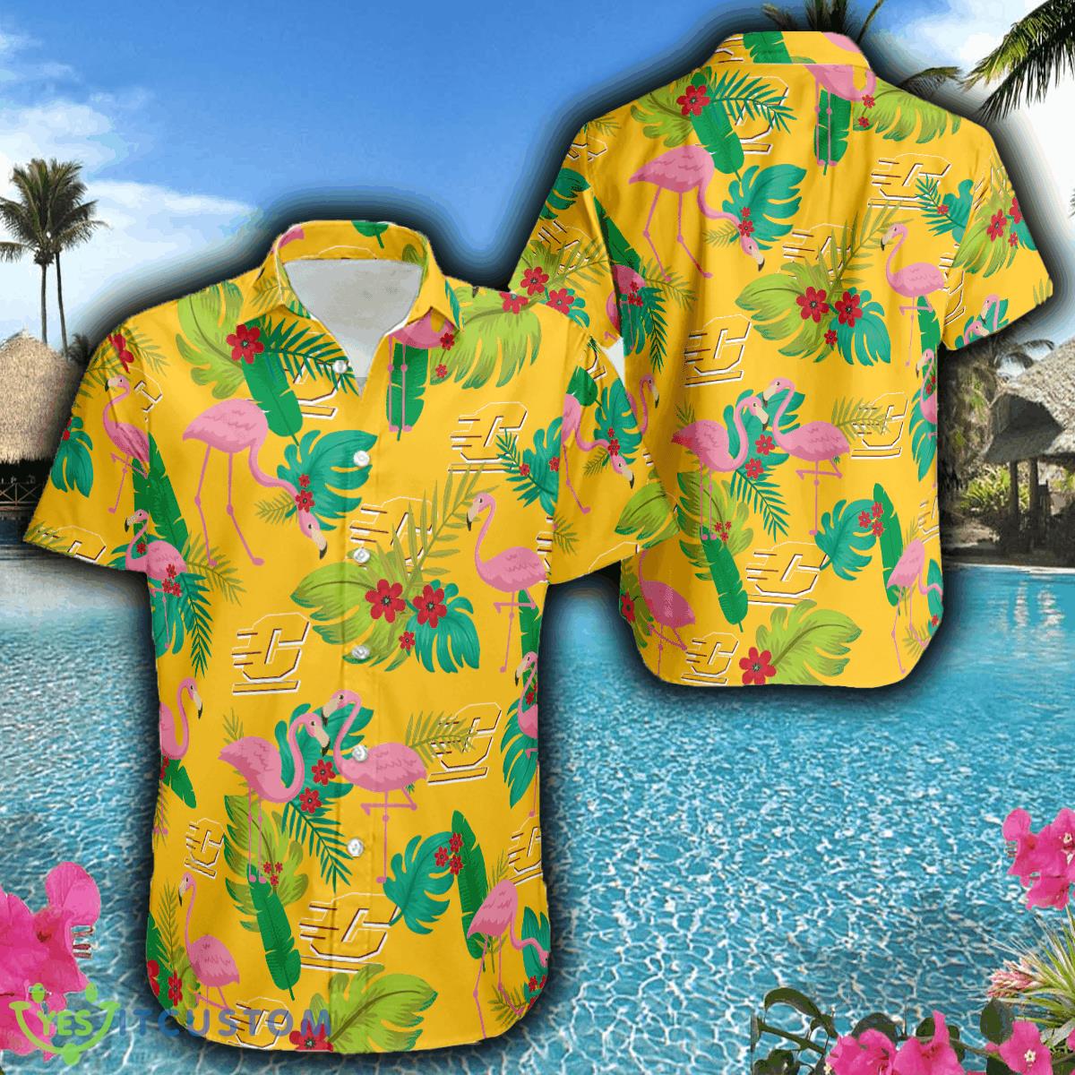 Central Michigan Chippewas Football Hawaiian Shirt Flamingo Funny Summer For Men Women 2 Central Michigan Chippewas Football Hawaiian Shirt Flamingo Funny Summer For Men Women - Central Michigan Chippewas Football Hawaiian Shirt Flamingo Funny Summer For Men Women