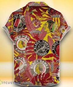 Chicago Blackhawks NHL Hawaiian Shirt Retro Style Special Edition For Fans 3 Chicago Blackhawks NHL Hawaiian Shirt Retro Style Special Edition For Fans Product Photo 2