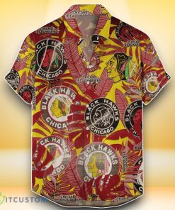 Chicago Blackhawks NHL Hawaiian Shirt Retro Style Special Edition For Fans Product Photo 1
