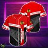 Chicago Blackhawks Striped Style 3D Baseball Jersey Shirt For Men And Women Product Photo 1