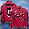 Chicago Bulls Baseball Jacket Distinctive Design For Fans Product Photo 1