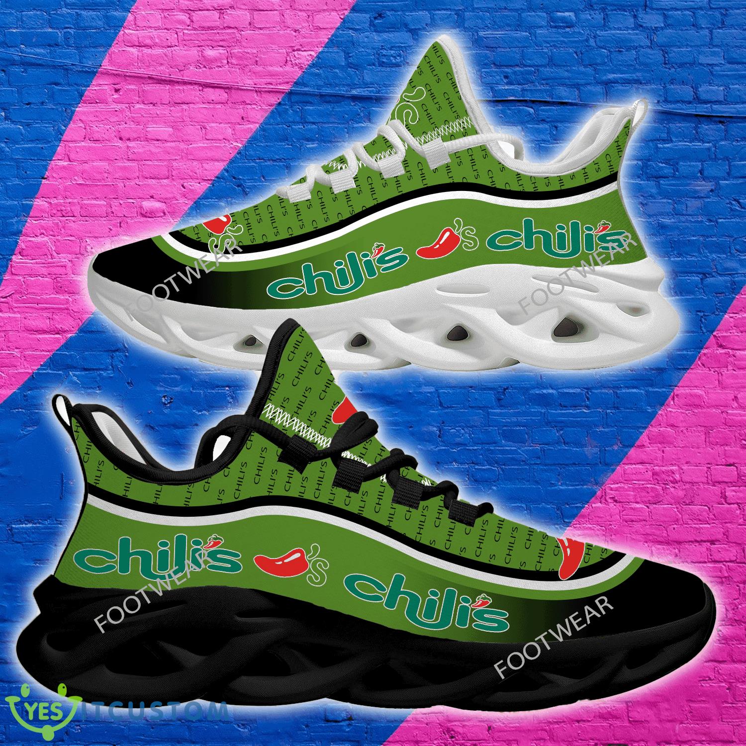 Chili's Logo New Text Max Soul Shoes Explore Chunky Sneaker 3 chilis logo new text max soul shoes explore chunky sneaker