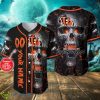 Cincinnati Bengals NFL 3D Personalized Baseball Jersey Shirt Halloween Gift Product Photo 1