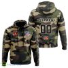 Cincinnati Bengals Personalized Name And Number Hoodie Camo Style For Fans Product Photo 1