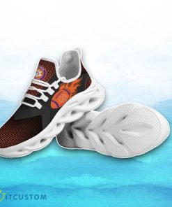 Clemson Tigers Fire Ball Pattern Max Soul Shoes Exclusive Clunky Sneakers For You Product Photo 4