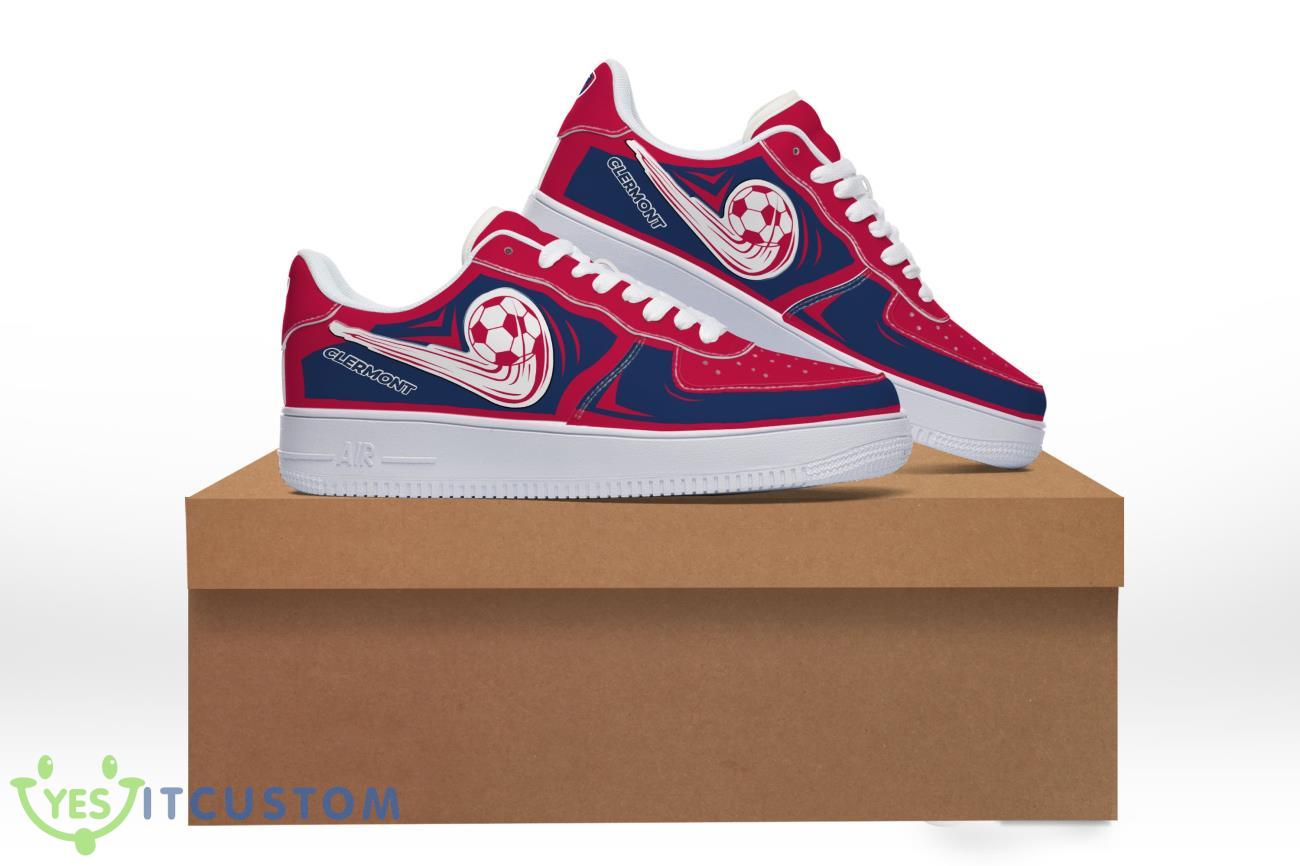 Clermont Foot Auvergne 63 Team Shoes Air Force Sneakers For Fans Men Women Gift 9 Clermont Foot Auvergne 63 Team Shoes Air Force Sneakers For Fans Men Women Gift Product Photo 1