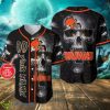 Cleveland Browns NFL 3D Personalized Baseball Jersey Shirt Halloween Gift Product Photo 1