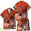 Cleveland Browns NFL Teams Hawaiian Set Shirt And Shorts New Pattern Summer Beach For Fans - Cleveland Browns NFL Teams Hawaiian Set_1