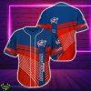 Columbus Blue Jackets Striped Style 3D Baseball Jersey Shirt For Men And Women Product Photo 1