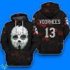Custom Jason Voorhees 3D 3D Hoodie Impressive Gift Product Photo 1