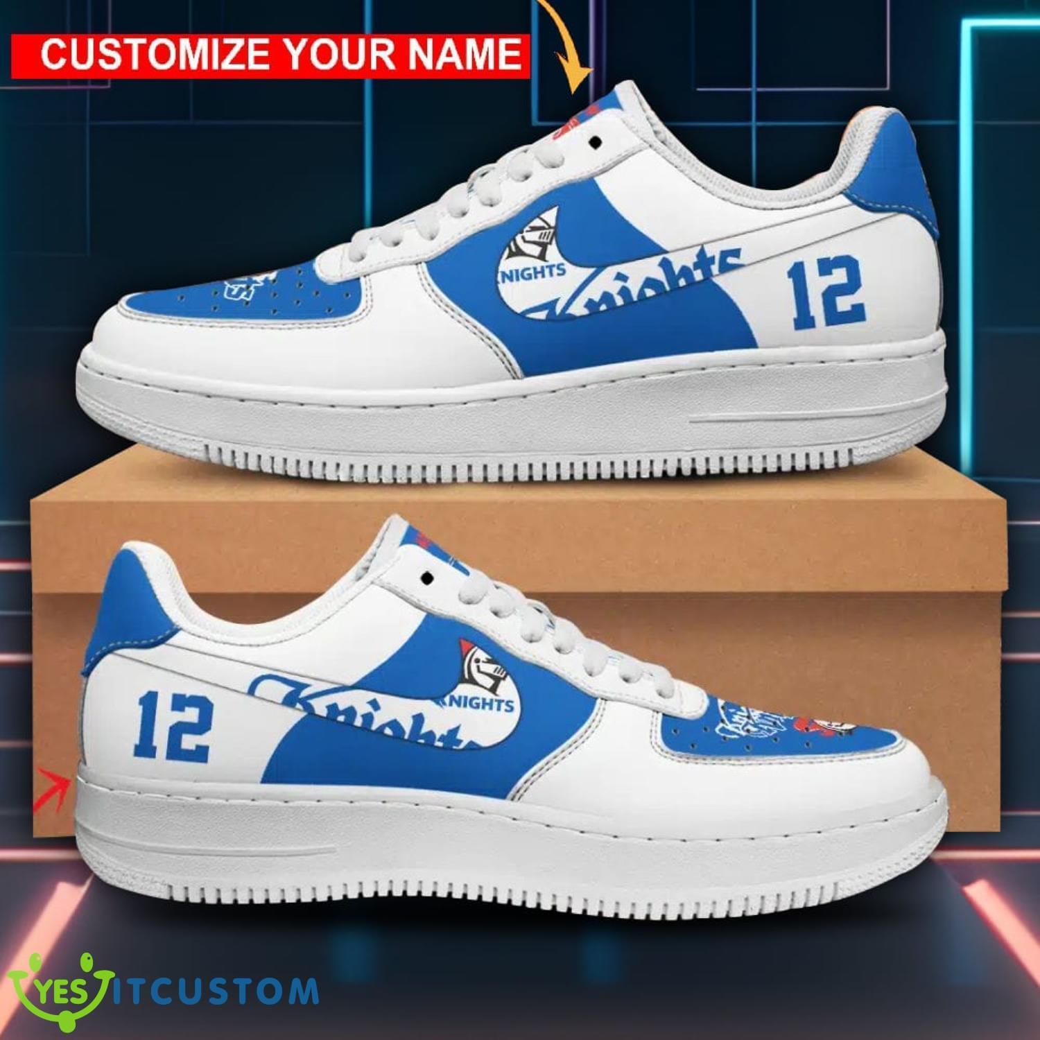 Custom Name And Number For Fans NRL Newcastle Knights Air Force Shoes Men Women Sneakers 3 Custom Name And Number For Fans NRL Newcastle Knights Air Force Shoes Men Women Sneakers Product Photo 1