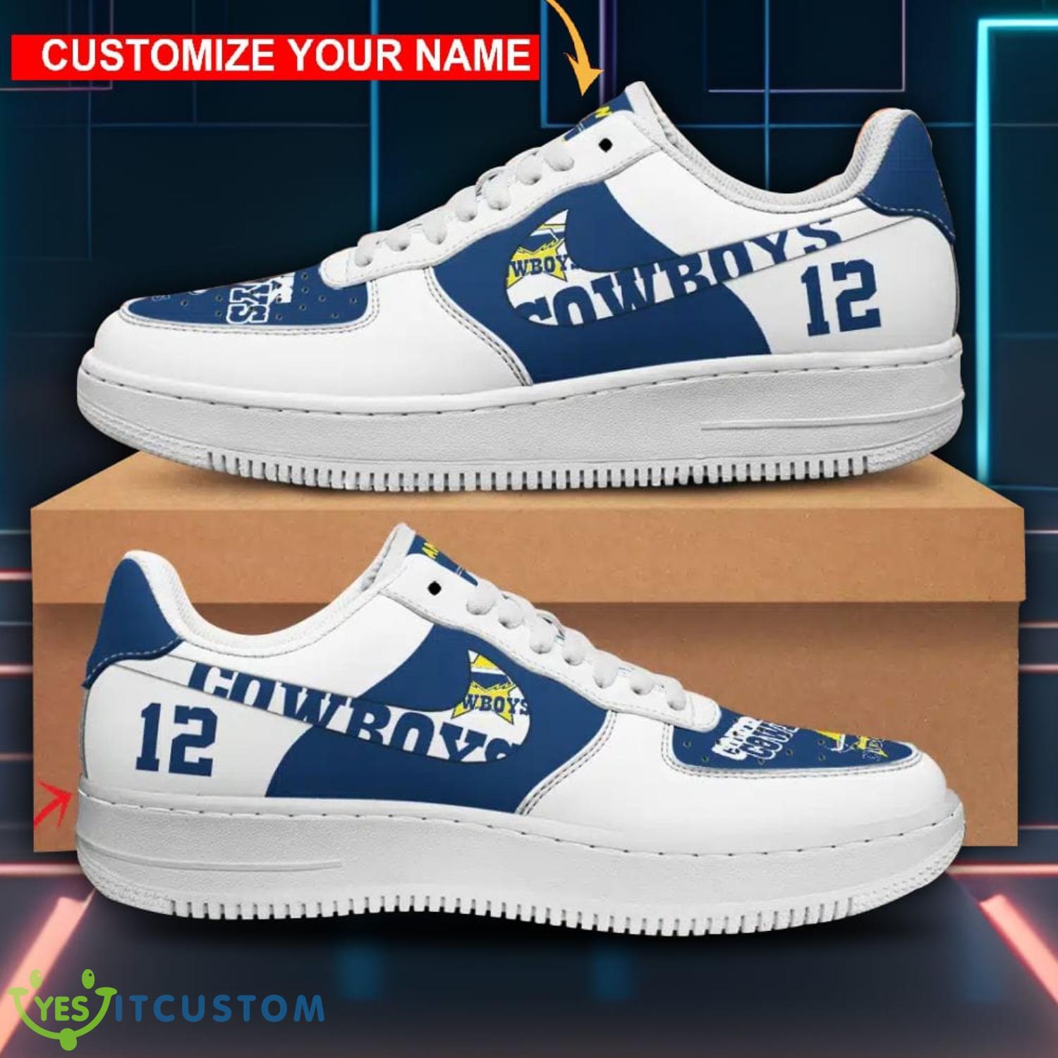Custom Name And Number For Fans NRL North Queensland Cowboys Air Force Shoes Men Women Sneakers 3 Custom Name And Number For Fans NRL North Queensland Cowboys Air Force Shoes Men Women Sneakers Product Photo 1