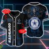 Dallas Cowboys NFL 3D Baseball Jersey Shirt Designs For Halloween Custom Name And Number Product Photo 1