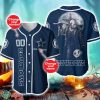 Dallas Cowboys NFL 3D Personalized Name Halloween Baseball Jersey Shirt Product Photo 1