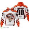 Denver Broncos Sexy Lips Custom Name And Number 3D Hoodie Product Photo 1