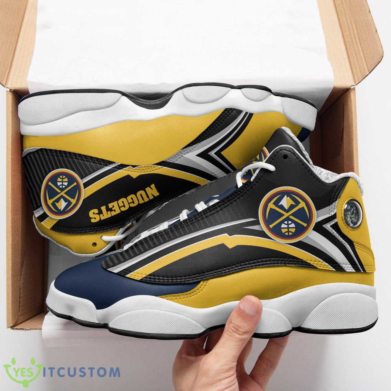 Denver Nuggets Air Jordan 13 Sneakers Running Shoes Trending 3 Denver Nuggets Air Jordan 13 Sneakers Running Shoes Trending Product Photo 1