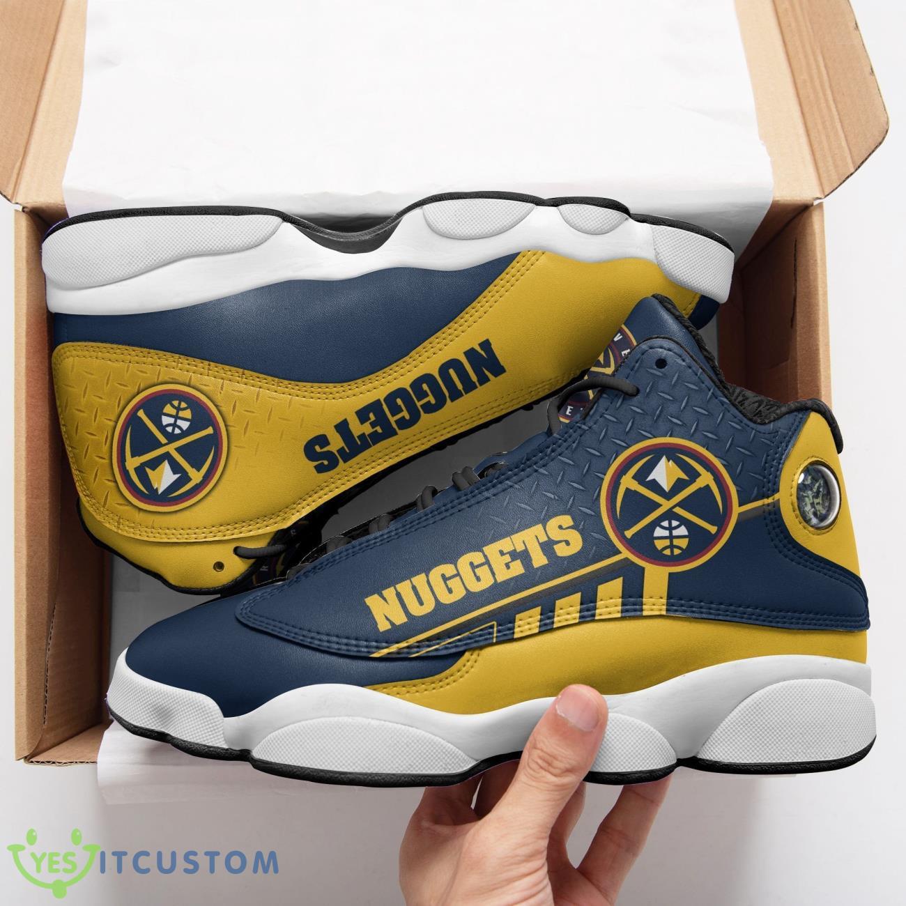 Denver Nuggets Air Jordan 13 Sneakers Sport Running Shoes For Men And Women 3 Denver Nuggets Air Jordan 13 Sneakers Sport Running Shoes For Men And Women Product Photo 1