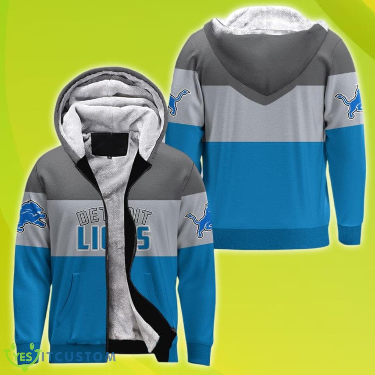 Detroit Lions Extreme 3D Fleece Hoodie Jacket Impressive Gift 2 Detroit Lions Extreme 3D Fleece Hoodie Jacket Impressive Gift Product Photo 1