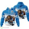 Detroit Lions Mascot Sport Team 3D Hoodie Zip Hoodie Custom Name For Men And Women Product Photo 1