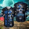 Detroit Lions NFL 3D Personalized Baseball Jersey Shirt Halloween Gift Product Photo 1