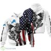 Detroit Lions USA Flag Eagle All Over Printed 3D Hoodie Zip Hoodie For Fans Product Photo 1