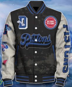 Detroit Pistons Baseball Jacket Unique Design For Fans 4 Detroit Pistons Baseball Jacket Unique Design For Fans Product Photo 2