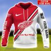Detroit Red Wings Custom Name hoodies 3D Printing For Fans Product Photo 1