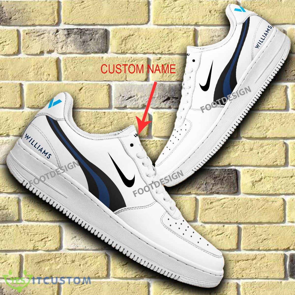 F1 Racing Williams Racing Air Force 1 Sneaker Personalized Ideas For Fans Gift 3 F1 Racing Williams Racing Air Force 1 Sneaker Personalized Ideas For Fans Gift - F1 Racing Williams Racing Air Force 1 Sneaker Personalized Ideas For Fans Gift