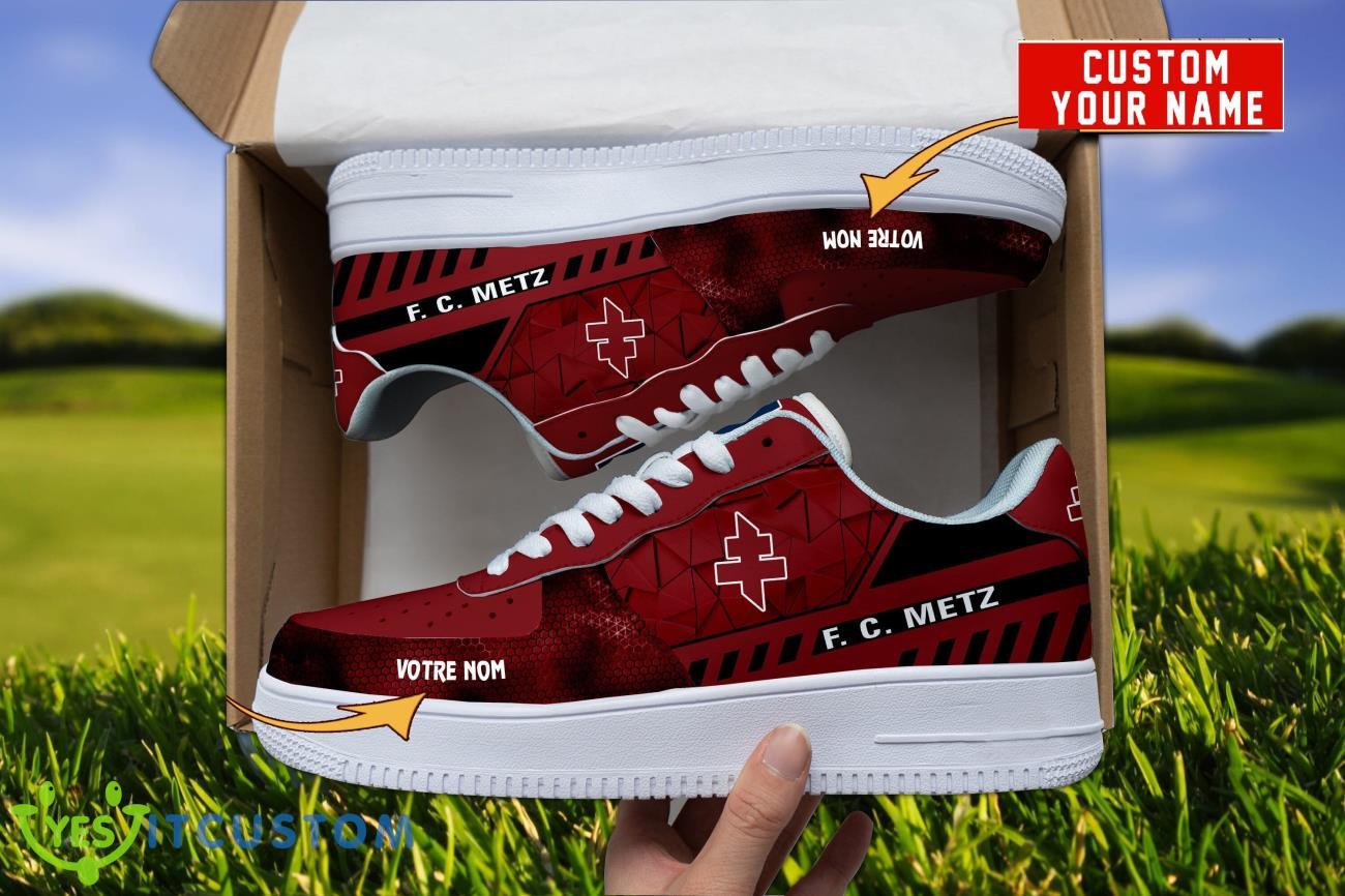 FC Metz Air Force 1 Shoes For Men And Women Custom Name Sneakers 3 FC Metz Air Force 1 Shoes For Men And Women Custom Name Sneakers Product Photo 1