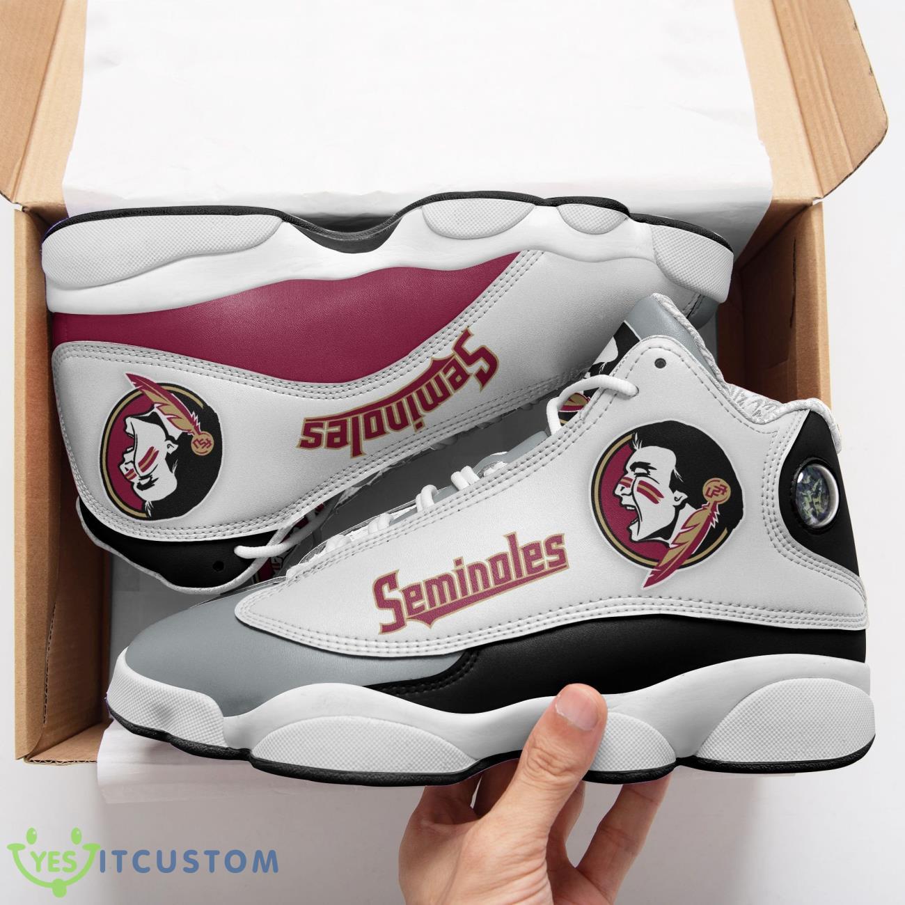 Florida State Seminoles Air Jordan 13 Sneakers Sport Season Gift 3 Florida State Seminoles Air Jordan 13 Sneakers Sport Season Gift Product Photo 1