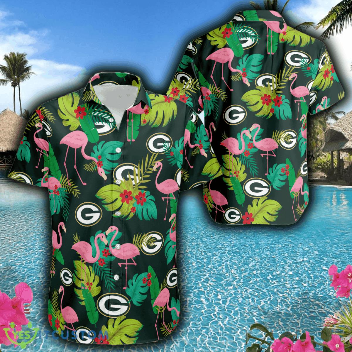 Green Bay Packers Football Hawaiian Shirt Flamingo Funny Summer For Men Women 2 Green Bay Packers Football Hawaiian Shirt Flamingo Funny Summer For Men Women - Green Bay Packers Football Hawaiian Shirt Flamingo Funny Summer For Men Women