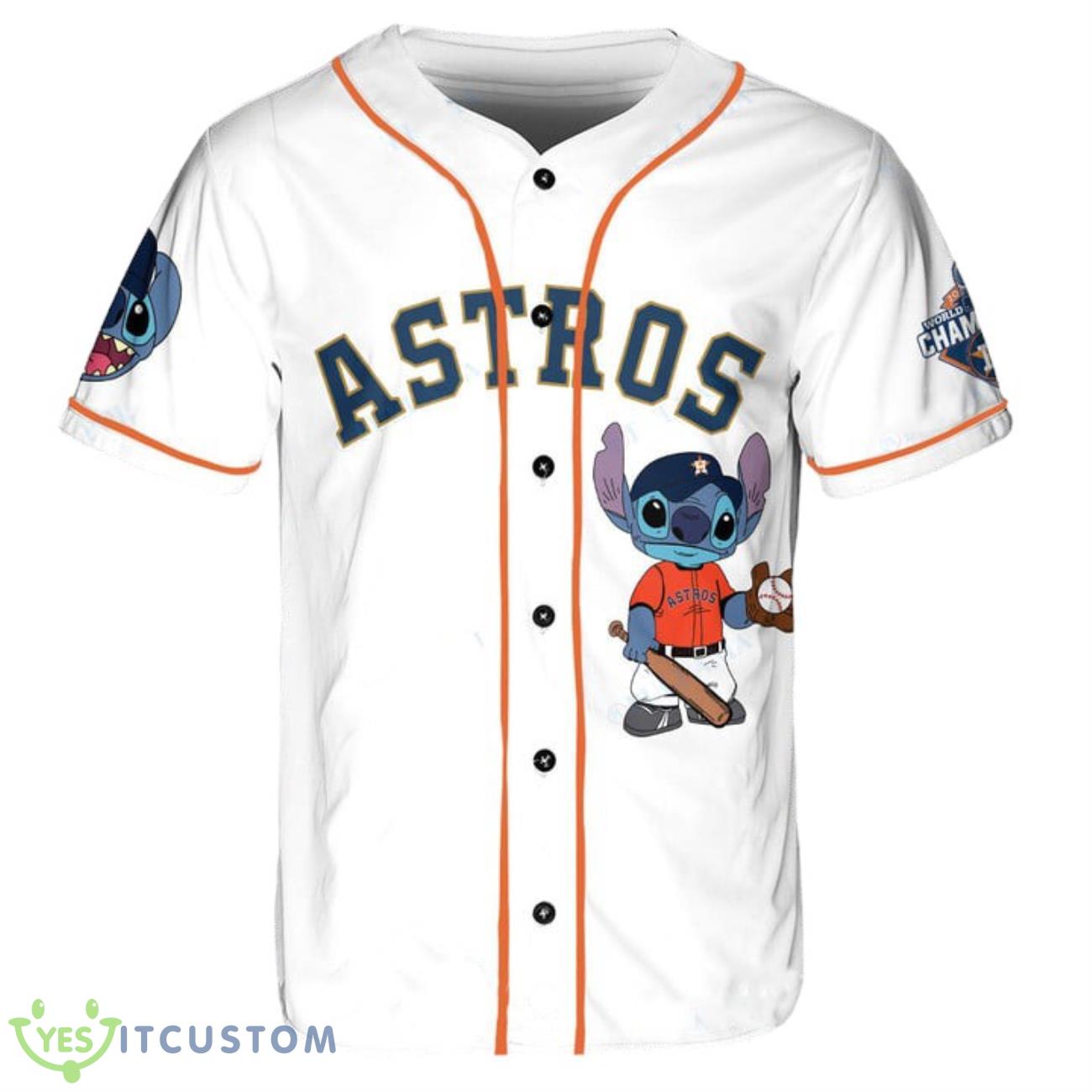 Houston Astros MLB Stitch Baseball Jersey Custom Number And Name 8 Houston Astros MLB Stitch Baseball Jersey Custom Number And Name Product Photo 2