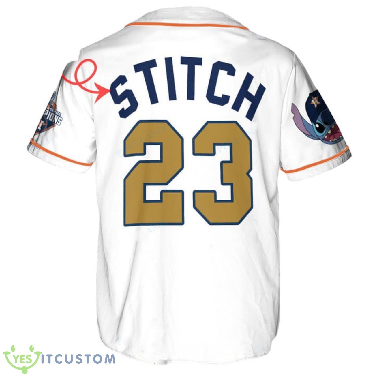 Houston Astros MLB Stitch Baseball Jersey Custom Number And Name 3 Houston Astros MLB Stitch Baseball Jersey Custom Number And Name Product Photo 3