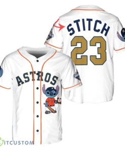 Houston Astros MLB Stitch Baseball Jersey Custom Number And Name Product Photo 1
