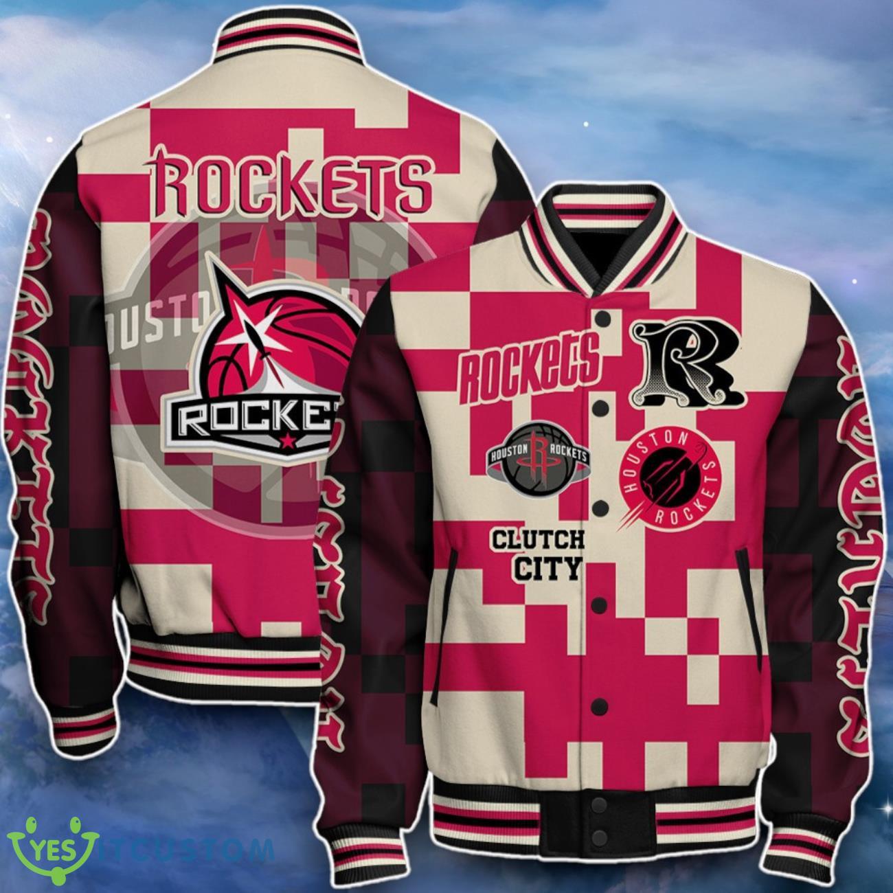 Houston Rockets Baseball Jacket Impressive Choice For Fans 7 Houston Rockets Baseball Jacket Impressive Choice For Fans Product Photo 1