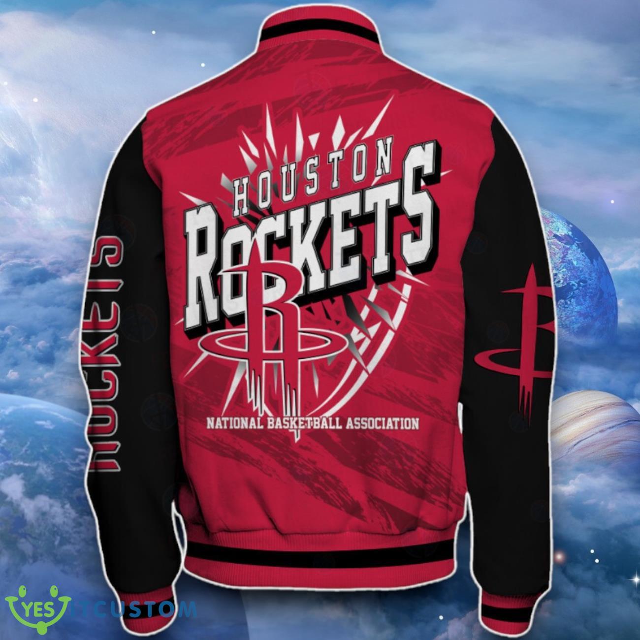 Houston Rockets Baseball Jacket Remarkable Gift For Fans 3 Houston Rockets Baseball Jacket Remarkable Gift For Fans Product Photo 3