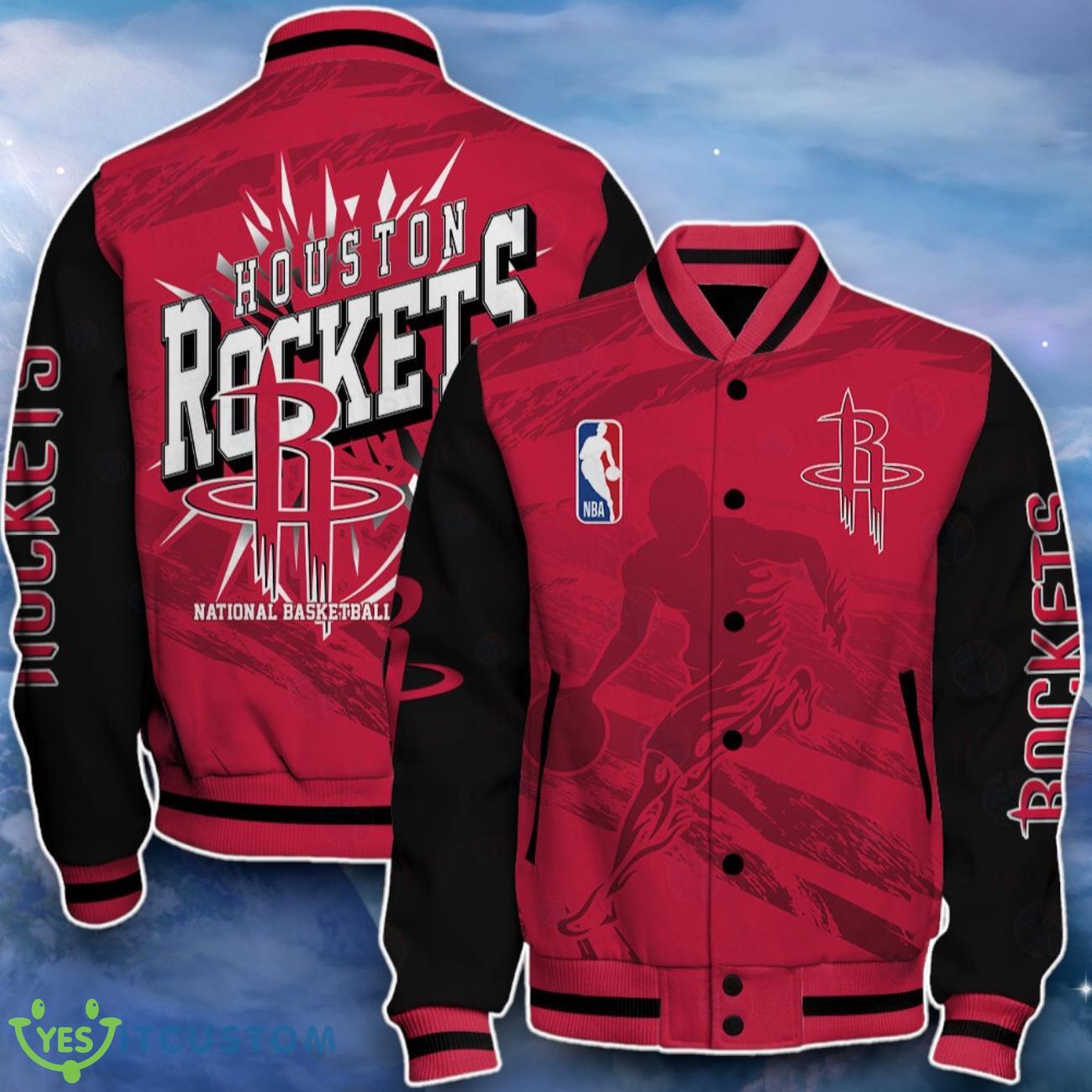 Houston Rockets Baseball Jacket Remarkable Gift For Fans 7 Houston Rockets Baseball Jacket Remarkable Gift For Fans Product Photo 1