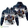 Houston Texans Mascot Sport Team 3D Hoodie Zip Hoodie Custom Name For Men And Women Product Photo 1