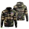 Houston Texans Personalized Name And Number Hoodie Camo Style For Fans Product Photo 1