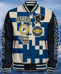Indiana Pacers Baseball Jacket Impressive Choice For Fans 4 Indiana Pacers Baseball Jacket Impressive Choice For Fans Product Photo 2
