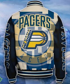 Indiana Pacers Baseball Jacket Impressive Choice For Fans 5 Indiana Pacers Baseball Jacket Impressive Choice For Fans Product Photo 3