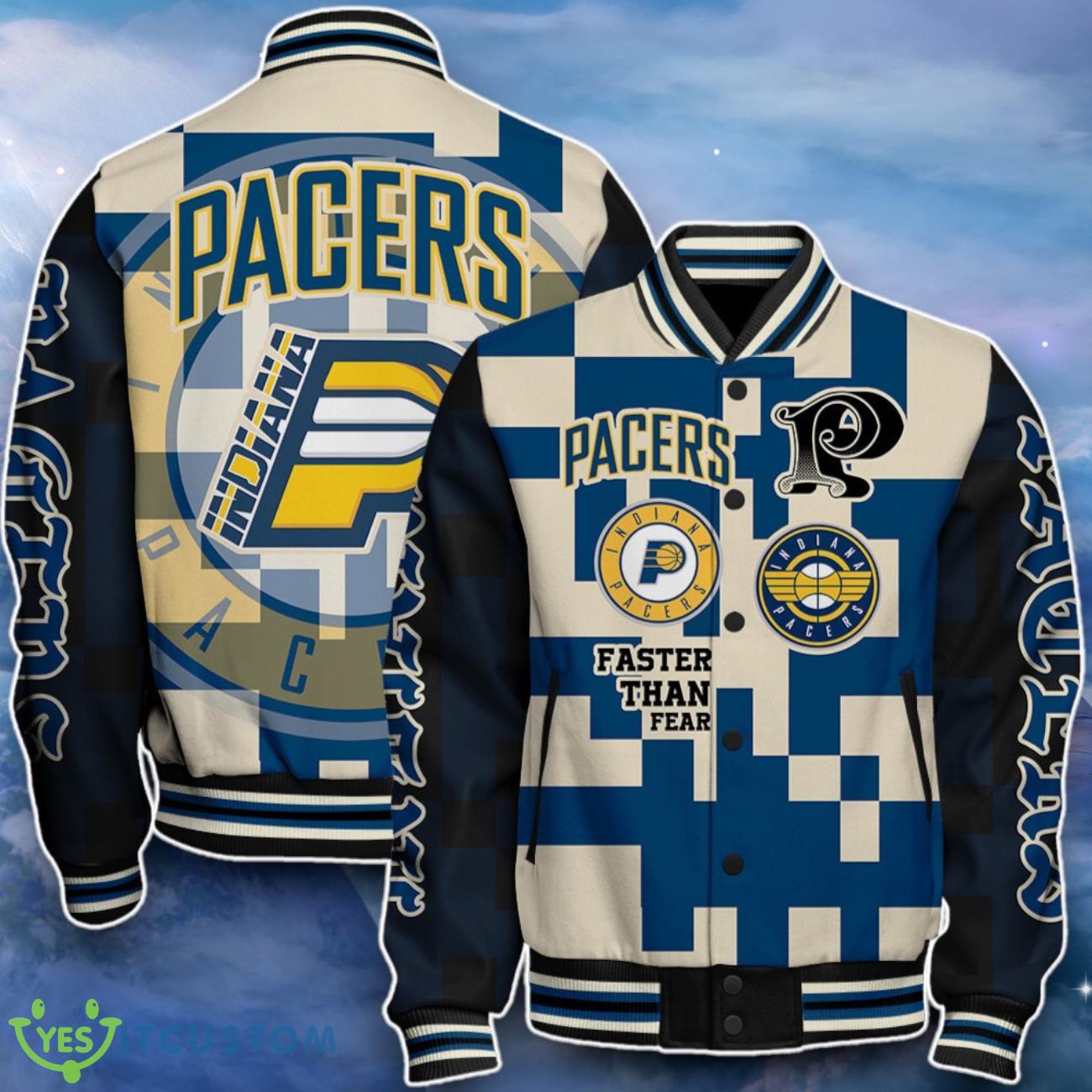 Indiana Pacers Baseball Jacket Impressive Choice For Fans 7 Indiana Pacers Baseball Jacket Impressive Choice For Fans Product Photo 1