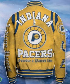 Indiana Pacers Baseball Jacket Remarkable Design For Fans 5 Indiana Pacers Baseball Jacket Remarkable Design For Fans Product Photo 3